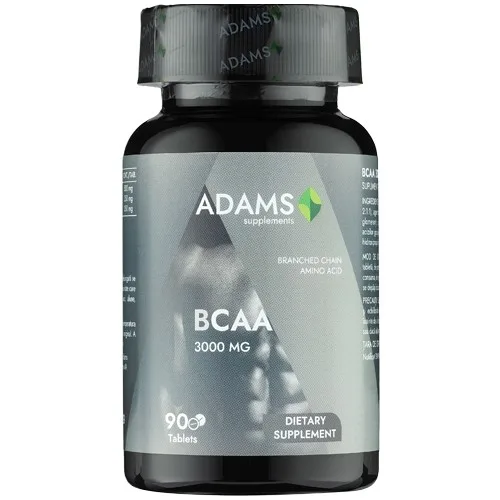BCAA 3000mg 90tab, Adams — preț și oferte