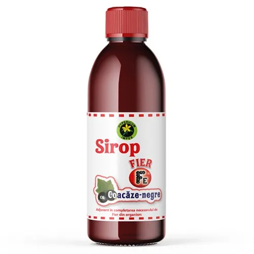 Sirop Fier si Coacaze Negre 500ml Hypericum — preț și oferte