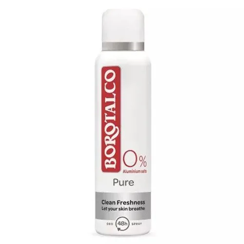 Deodorant Spray Pure Natural Freshness(0% Aluminium) 150ml Borotalco — preț și oferte