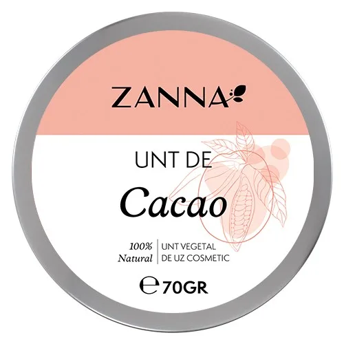 Unt de Cacao 70g, Zanna — preț și oferte