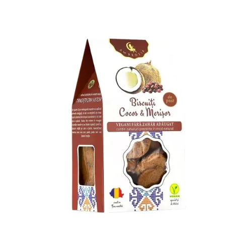 Biscuiti Cocos si Merisor 130gr Ambrozia — preț și oferte
