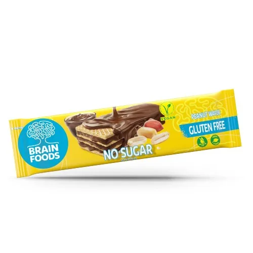 Napolitane cu Crema Arahide, fara gluten, 40 g — preț și oferte
