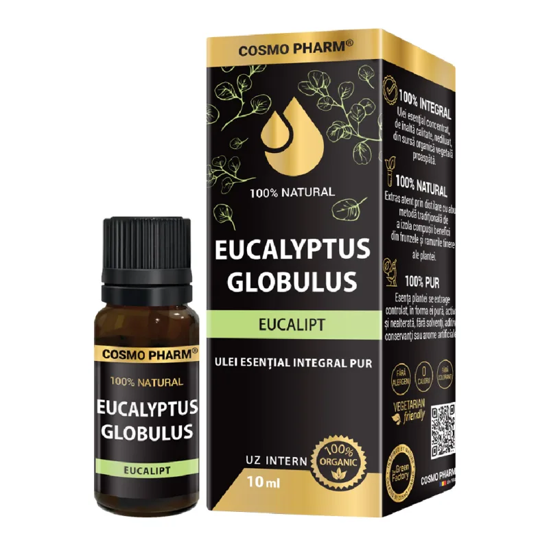 Ulei Esential de Eucalipt, 10ml, Cosmo Pharm — preț și oferte