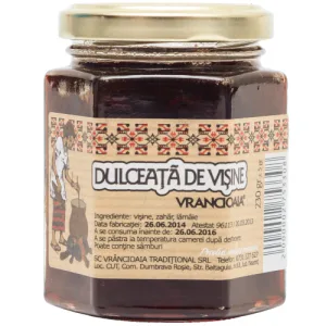 Dulceata De Visine 230g Vrancioaia