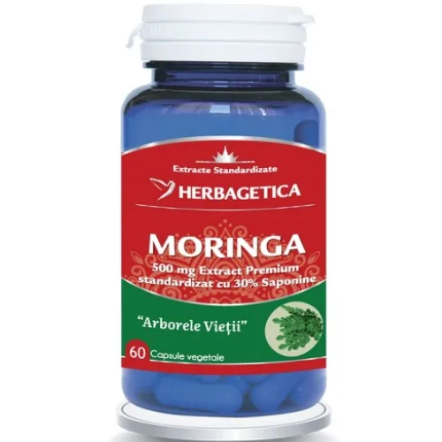 Moringa 60cp Herbagetica — preț și oferte