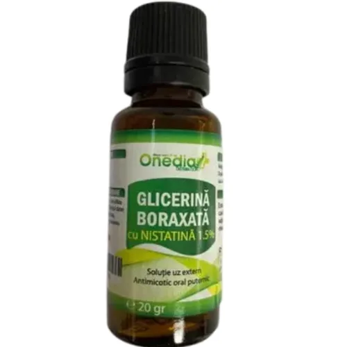 Glicerina Boraxata cu Nistatin 1,5% Onedia — preț și oferte