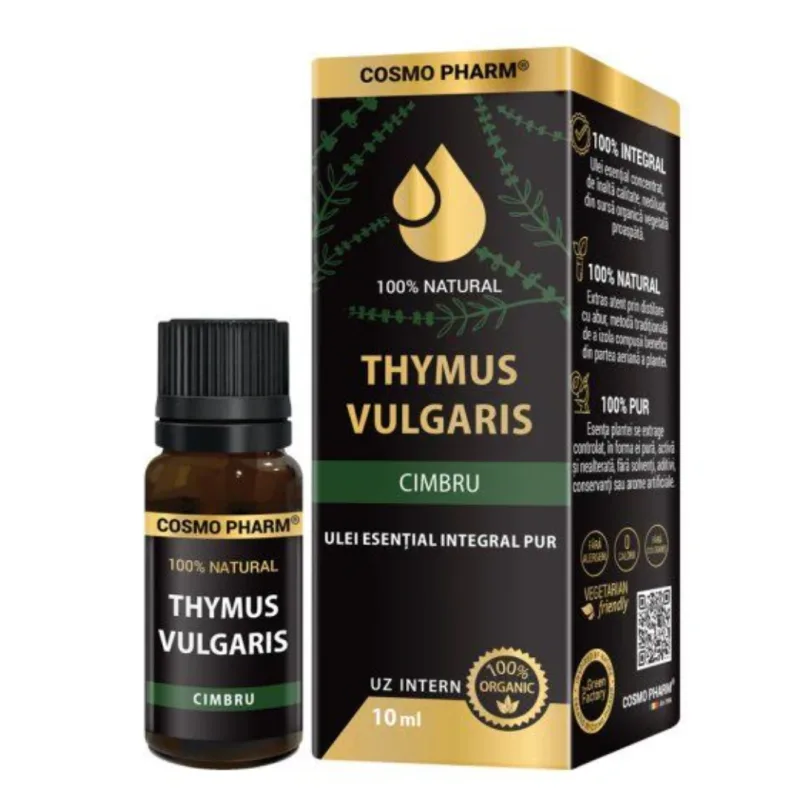 Ulei Esential de Cimbru, 10ml, Cosmo Pharm — preț și oferte