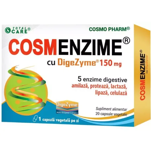 Cosmenzime cu Dygezyme 150mg 20cps Cosmopharm — preț și oferte