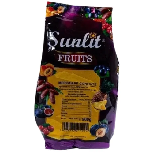Merisor Confiat Ecologic 500gr Dried Fruit — preț și oferte
