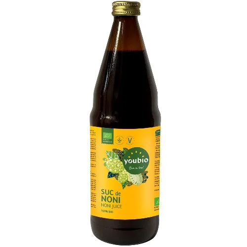 Suc de Noni 100% BIO, 750ml, Youbio — preț și oferte