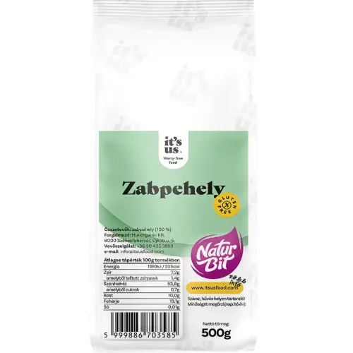 Fulgi de Ovaz fara Gluten 500g Naturbit — preț și oferte