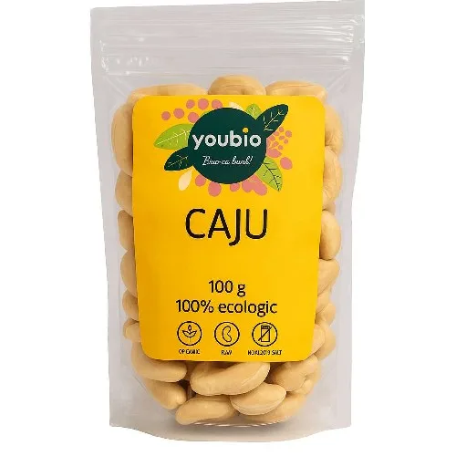 Caju, organic, 100g, Youbio — preț și oferte