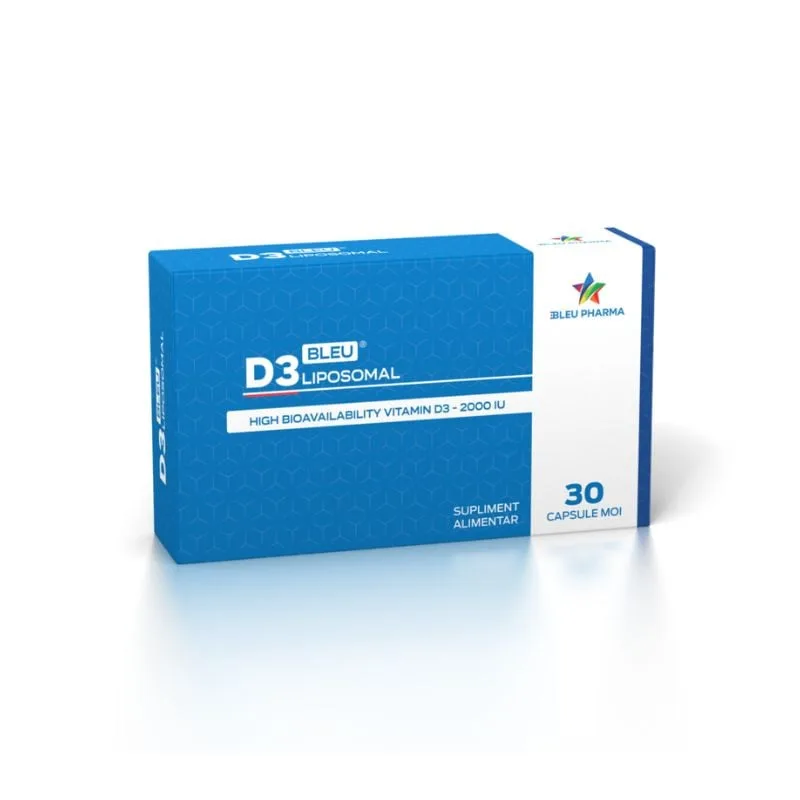 D3bleu Liposomal, 30 capsule Bleu Pharma — preț și oferte