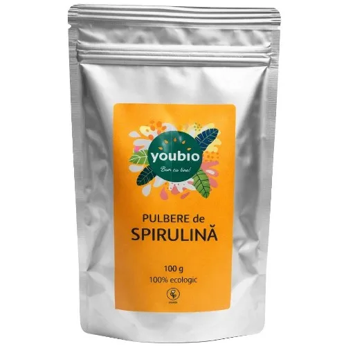 Spirulina organic, 100gr, Youbio — preț și oferte