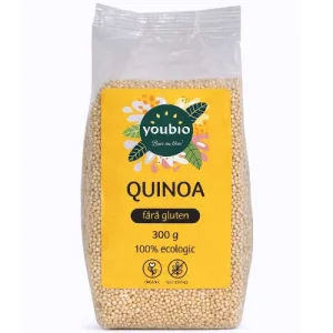 Quinoa, fara gluten, organic, 300g, youbio