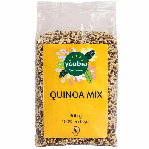 Quinoa mix, organic, 300g, Youbio — preț și oferte