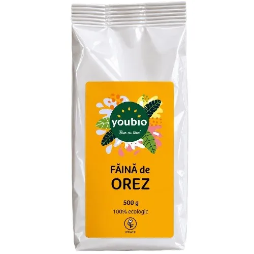 Faina orez organic, 500g, Youbio — preț și oferte