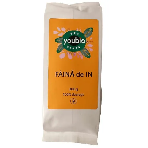 Faina de in organic, 350gr, youbio — preț și oferte