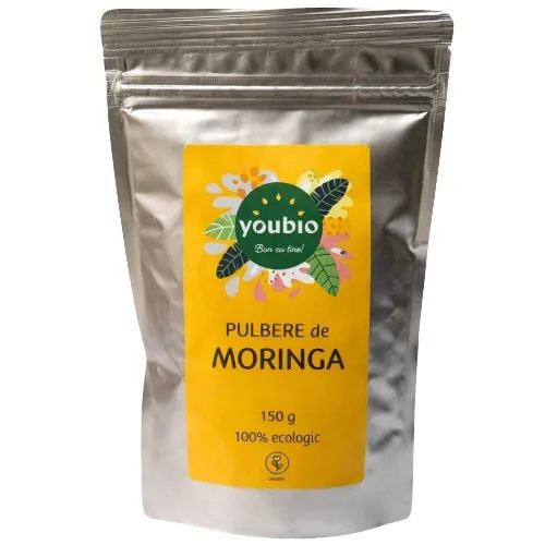 Moringa pulbere, organic, 150g, Youbio — preț și oferte