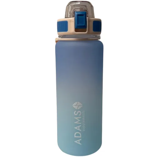 Sticla apa plastic, frosted, blue, 850ml, Adams Supplements — preț și oferte