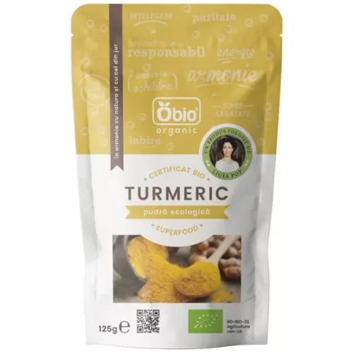 Turmeric Pudra Eco 125gr Obio — preț și oferte