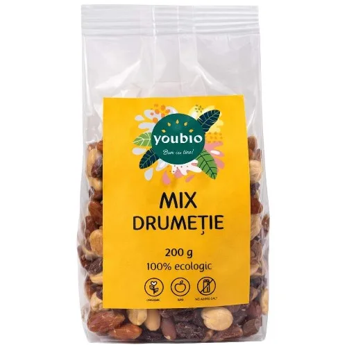 Mix drumetie, organic, 200g, Youbio — preț și oferte