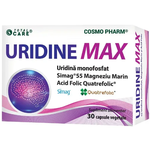 Uridine Max 250mg 30cps Cosmopharm — preț și oferte