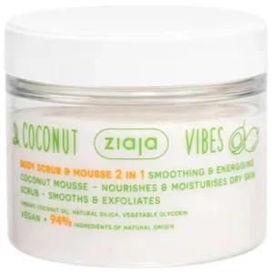Scrub si Mousse pentru Corp Coconut 200ml Ziaja
