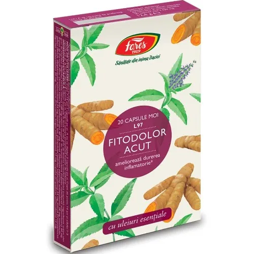 Fitodolor Acut 20cps Fares — preț și oferte