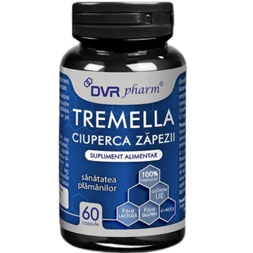 Tremella Ciuperca Zapezii 60cps DVR — preț și oferte