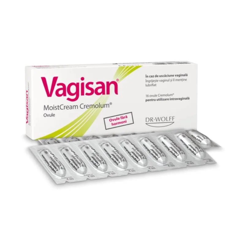 Vagisan MoistCream Cremolum Ovule, 16 ovule — preț și oferte