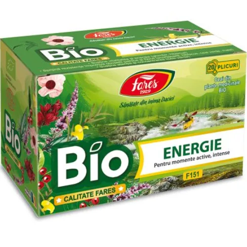 Ceai Energie Bio 20pl Fares — preț și oferte