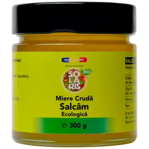 Miere Cruda Salcam Eco 300g Solaris — preț și oferte