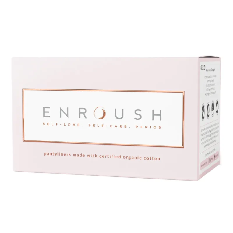 Absorbante zilnice din bumbac organic, 24 bucati, Enroush — preț și oferte