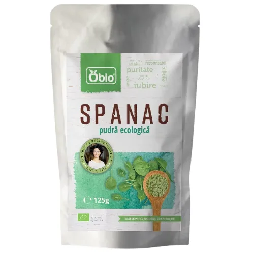 Spanac Pudra Eco 125g Obio — preț și oferte