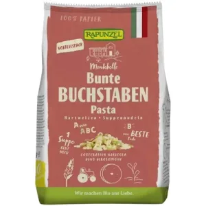 Fidea Supa Litere Colorate, Eco, 500g, Rapunzel