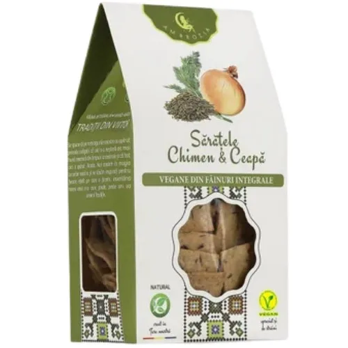 Saratele cu Chimen si Ceapa, 107g, Ambrozia — preț și oferte