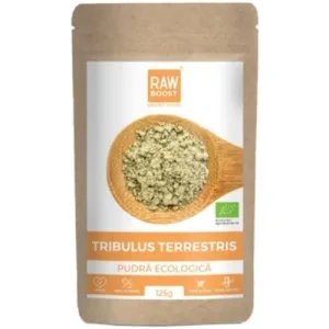Pudra Tribulus Terrestris, Eco, 125 g, Rawboost
