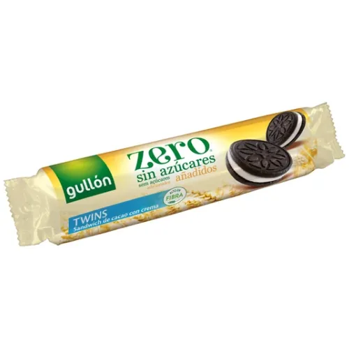 Biscuiti Crema Cacao fara Zahar Adaugat cu Indulcitori 147g Gullon — preț și oferte