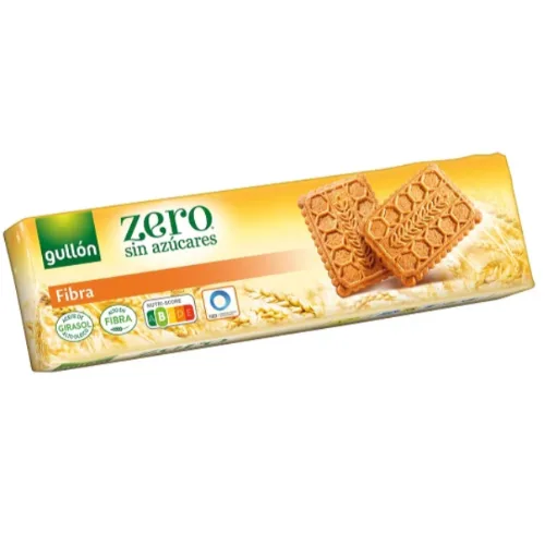 Biscuiti Cu Fibre Vegetale Fara Zahar Adaugat cu Indulcitori 170g Gullon — preț și oferte