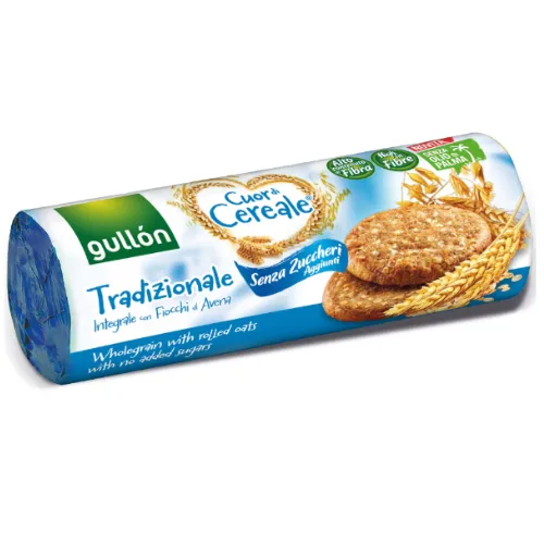 Biscuiti Cereale Integrale si Fulgi de Ovaz Fara Zahar 280g Gullon — preț și oferte