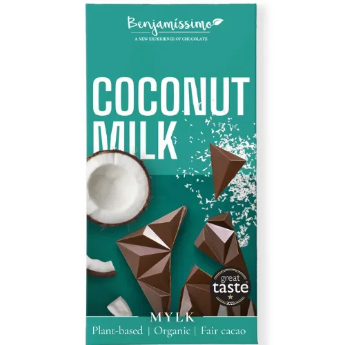 Ciocolata Piramida cu Cocos Eco 60g Benjamissimo — preț și oferte