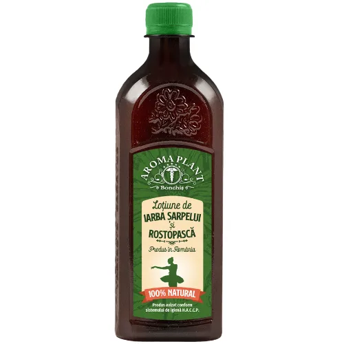 Lotiune cu Iarba Serpelui si Rostopasca 500ml AromaPlant — preț și oferte