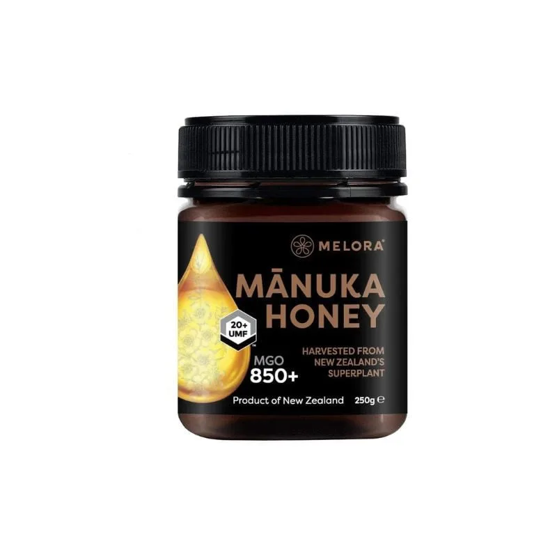Miere de Manuka MELORA,MGO 850+(UMF20), 250g REPUBLICA BIO — preț și oferte