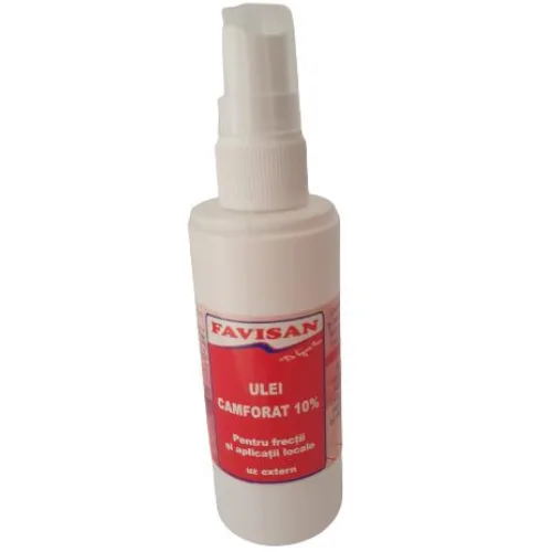 Ulei Camforat 10% 100ml Favisan — preț și oferte