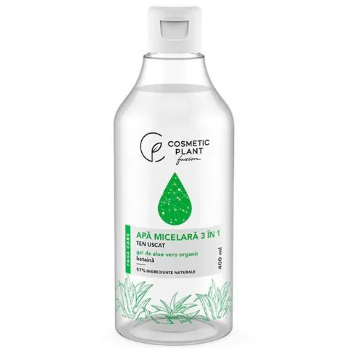 Apa Micelara 3in1 cu Aloe Vera 400ml Cosmetic Plant — preț și oferte