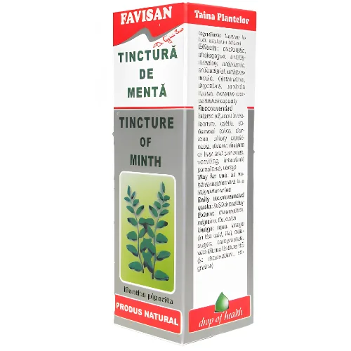 Tinctura Menta 50ml, Favisan — preț și oferte
