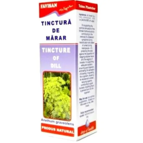 Tinctura de Marar 50ml Favisan — preț și oferte