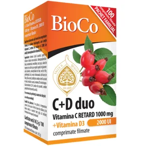 Vitamina K2 Bioactiv 200mcg si Complex de Vitamine K1+D3 60cpr Bioco