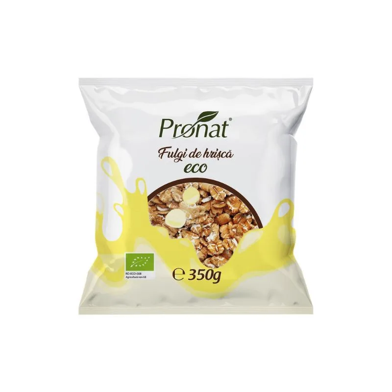 Fulgi de hrisca, 350g, Pronat — preț și oferte
